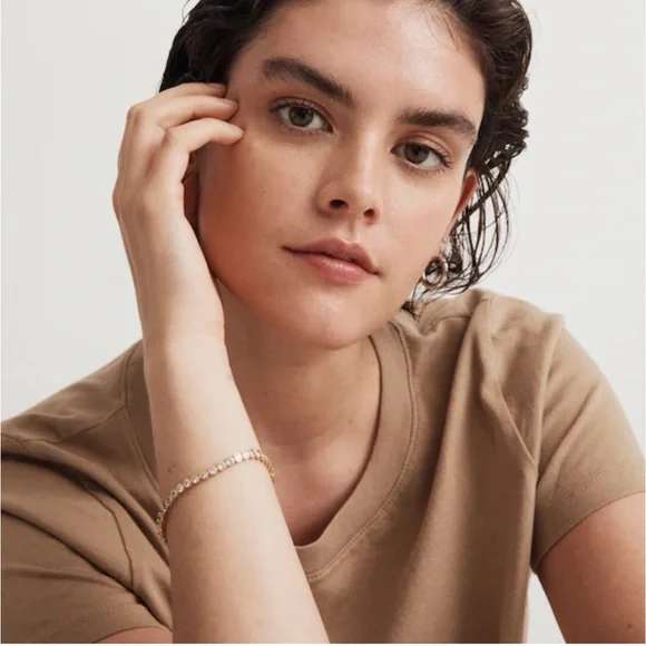 The Tennis Collection Bezel Set Crystal Bracelet - Picture 1 of 3